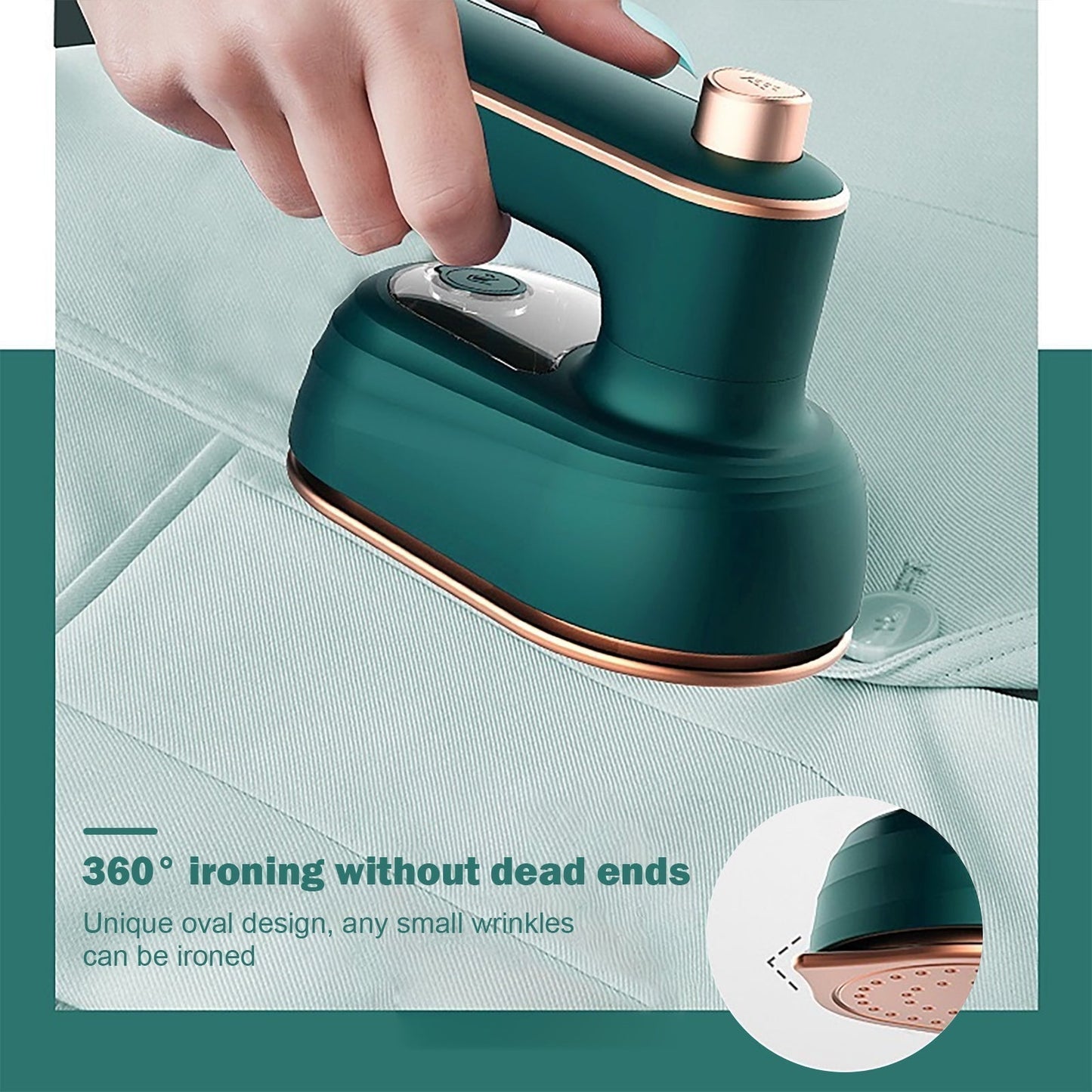 2025 HOT SALE 50% OFF🎉Portable Handheld Garment Steamer🎁Free color boxed set