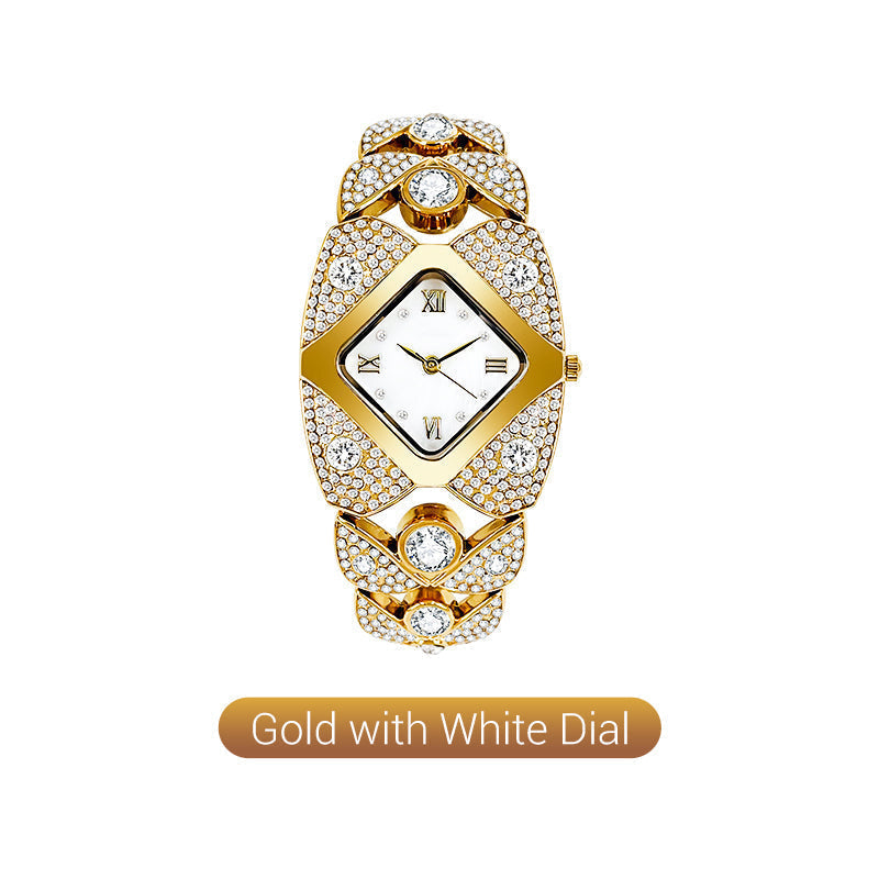 🔥Hot Sale 50% Off🔥Women's Retro Quartz Watch with Sparkling Rhinestones