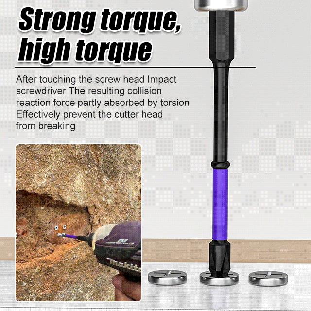 ⏰Last Day Promotion - 50% OFF🔥D1 Anti-Slip And Shock-Proof Bits With Phillips Screwdriver Bits