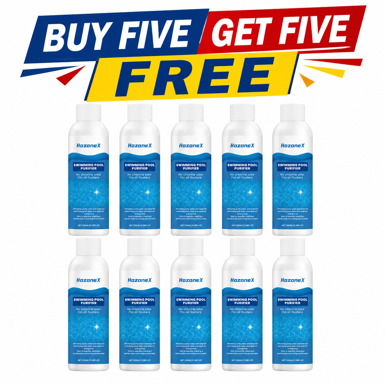 Swimming Pool Purifying Liquid