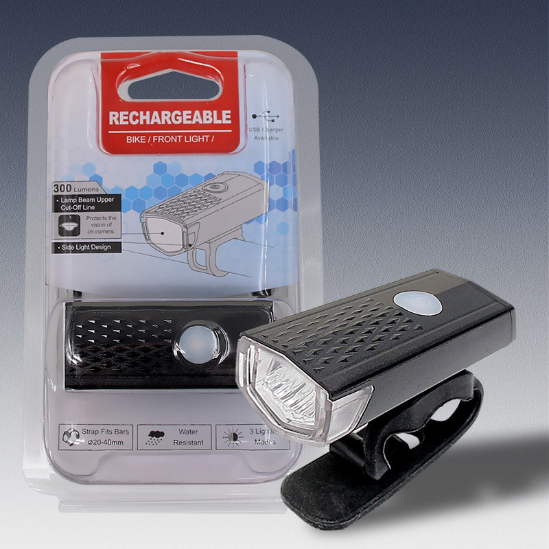 💡Waterproof Rechargeable Bike Headlight With Clip 🔥