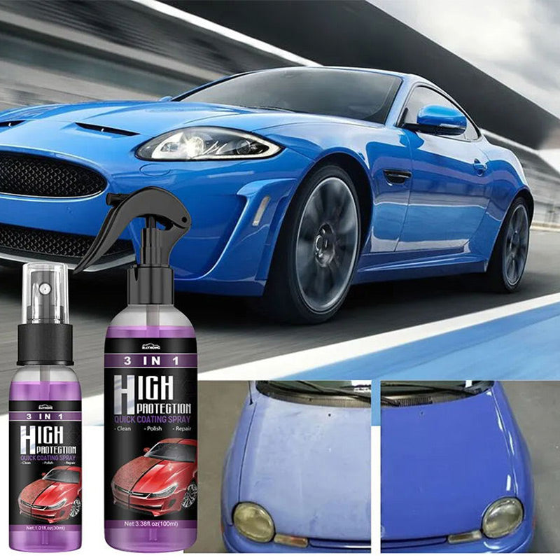 🚗3-in-1 High Protection Car Spray, Car Products