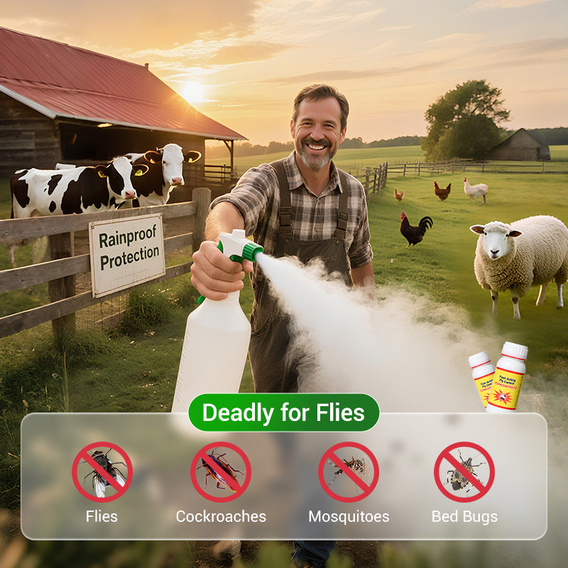 Universal High-Efficiency & Safe Fly Control Agent