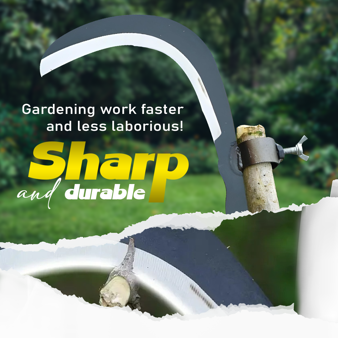 🔥Hot Sale🔥 Multifunctional Portable Grass Sickle Cutter Head