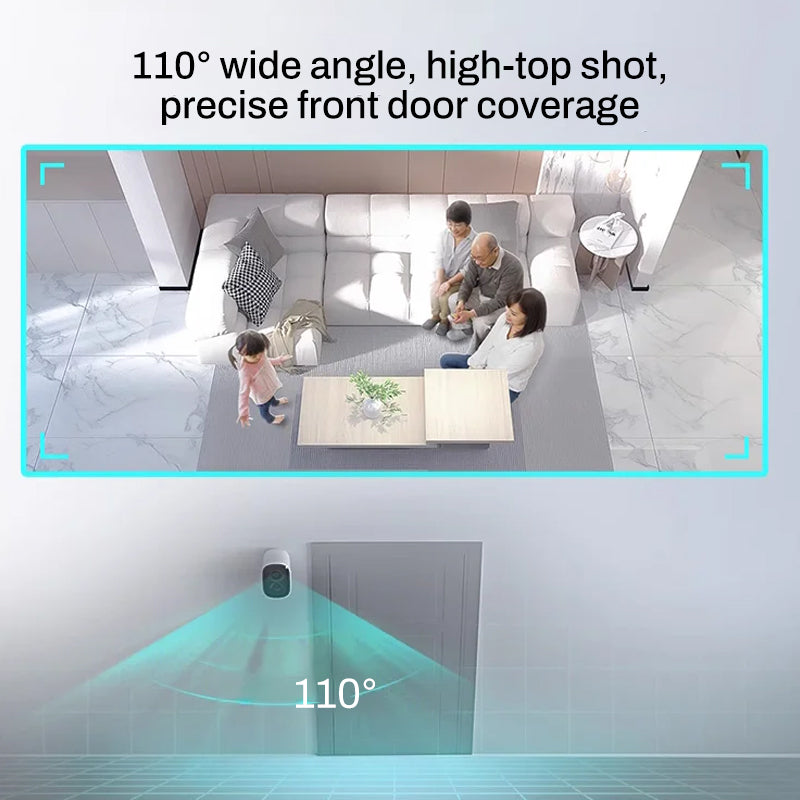 Wireless night vision camera – intelligent security around the clock!