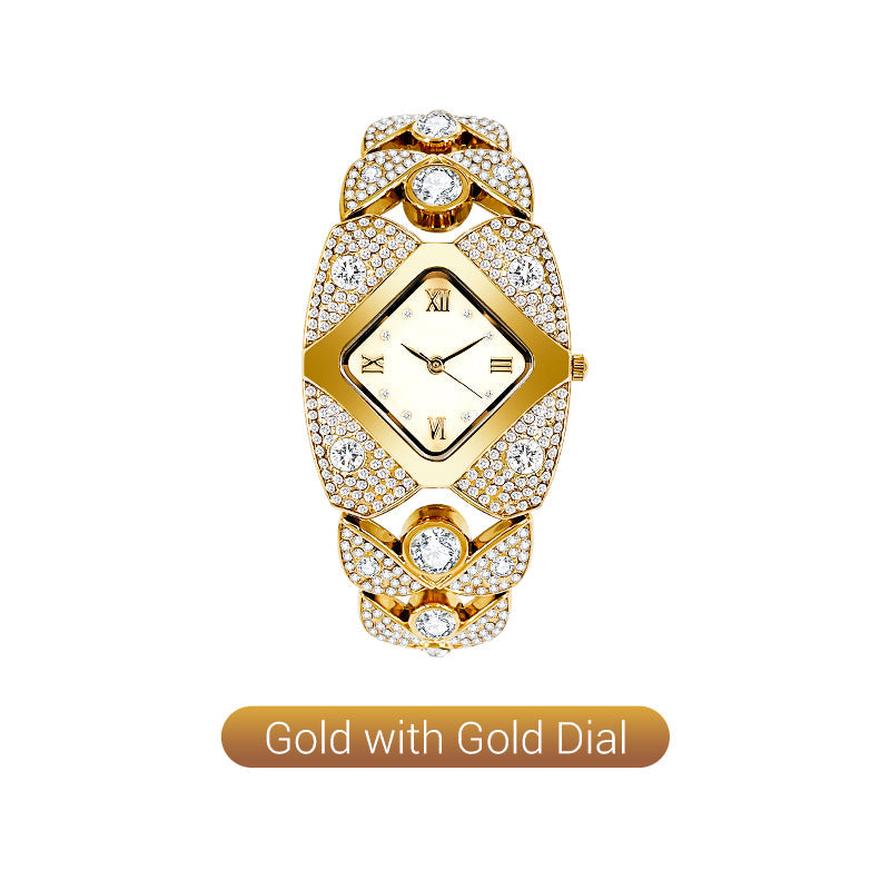 🔥Hot Sale 50% Off🔥Women's Retro Quartz Watch with Sparkling Rhinestones