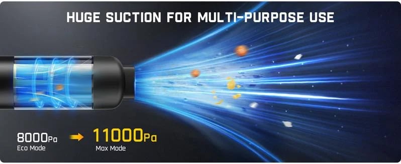 ๐ฅLAST DAY SALE 49% OFF๐ฅSlim V8 Mate Cordless Car Vacuum High Power 13000Pa/30AW