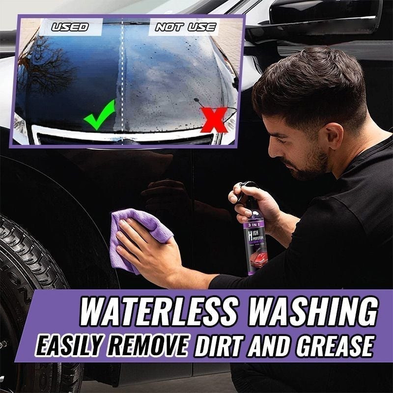🔥Last Day 50% OFF🔥3 in 1 High Protection Quick Car Coating Spray