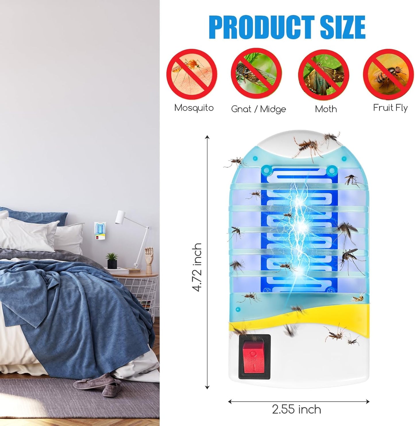 🦟Indoor Plug in Mosquito Killer Trap