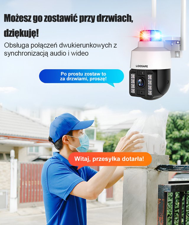 Full-color night vision wireless wifi camera