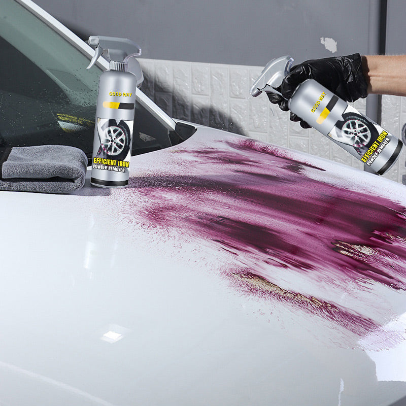 Efficient Iron Stain Remover with Color Positioning Indicator