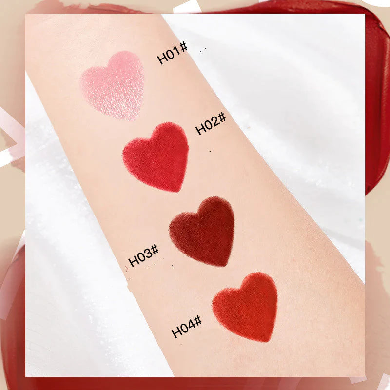 Velvet Matte Lipstick Set with Glamour Chain Pouch(50% OFF)