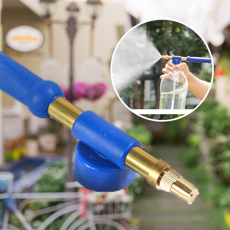 🔥Special Hot Sale - 50% OFF🔥 Double-ended Copper Rod Reciprocating Air Pressure Manual Spray Gun for Watering Flowers