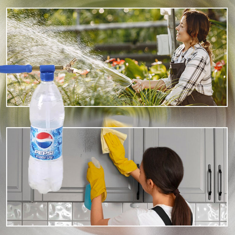 🔥Special Hot Sale - 50% OFF🔥 Double-ended Copper Rod Reciprocating Air Pressure Manual Spray Gun for Watering Flowers