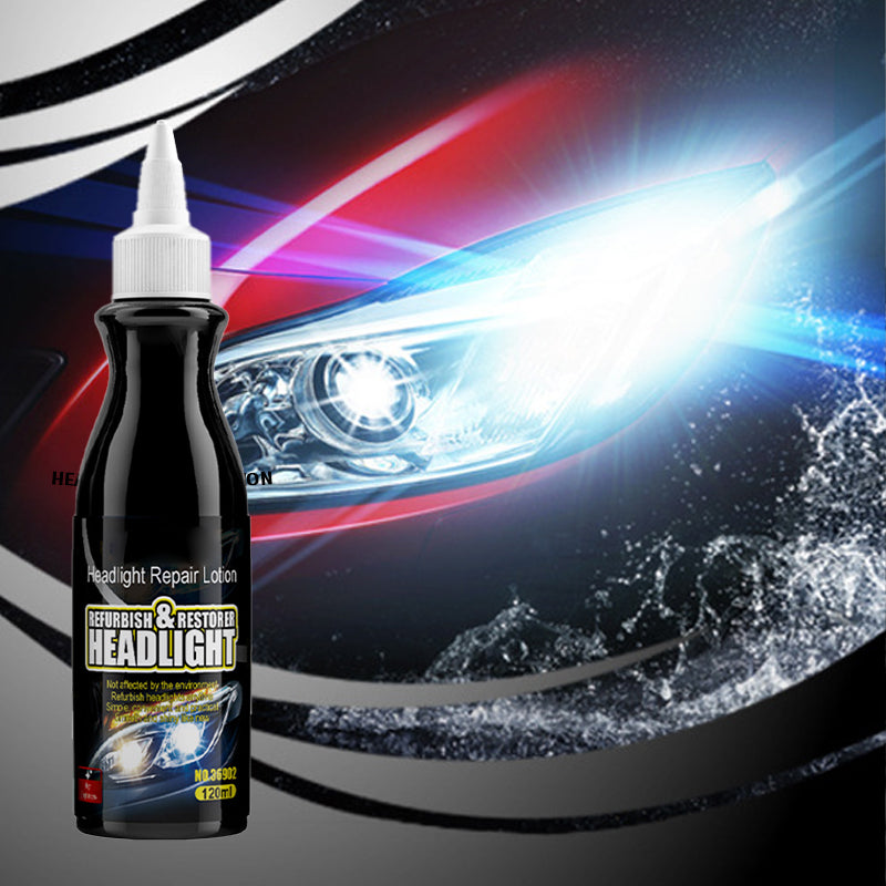 Car Headlight Revitalizer –Blurring & Yellowing Removal