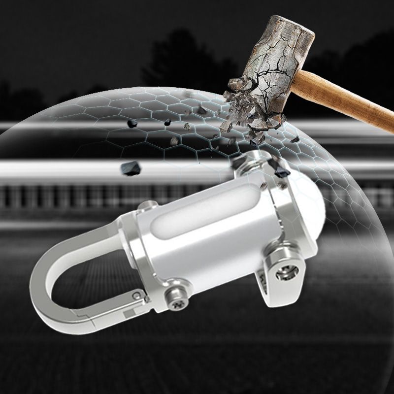 Portable Rechargeable Bright Keychain Flashlight