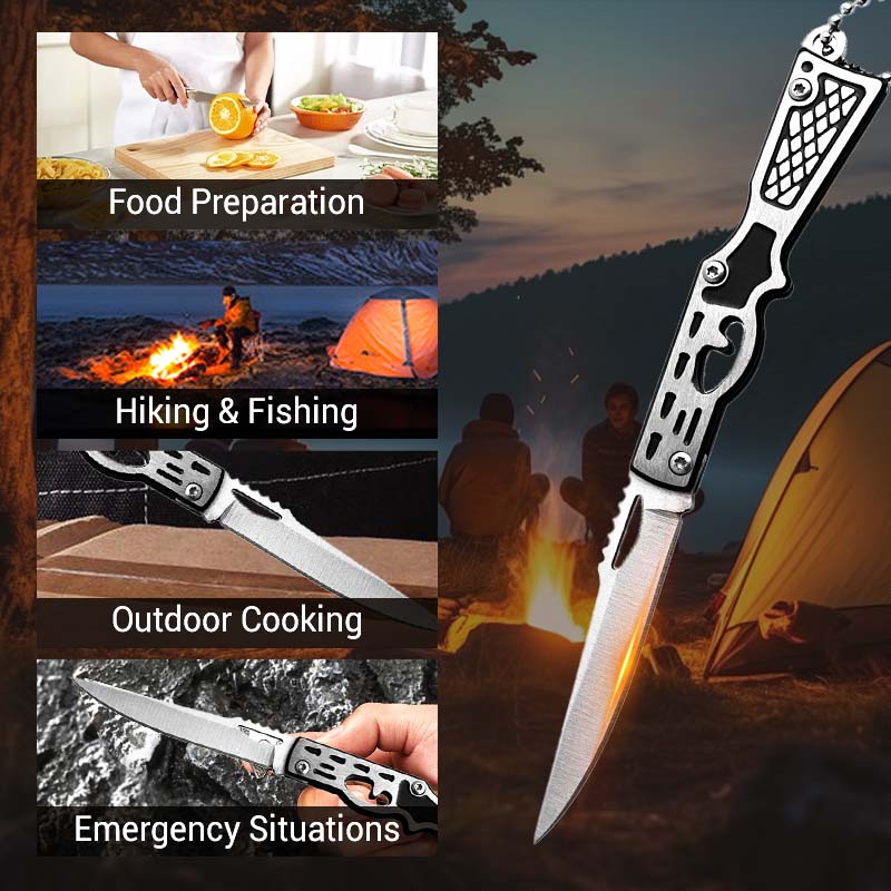🔥🔥Hot selling 🔥Mini Unique Stainless Steel Folding Knife
