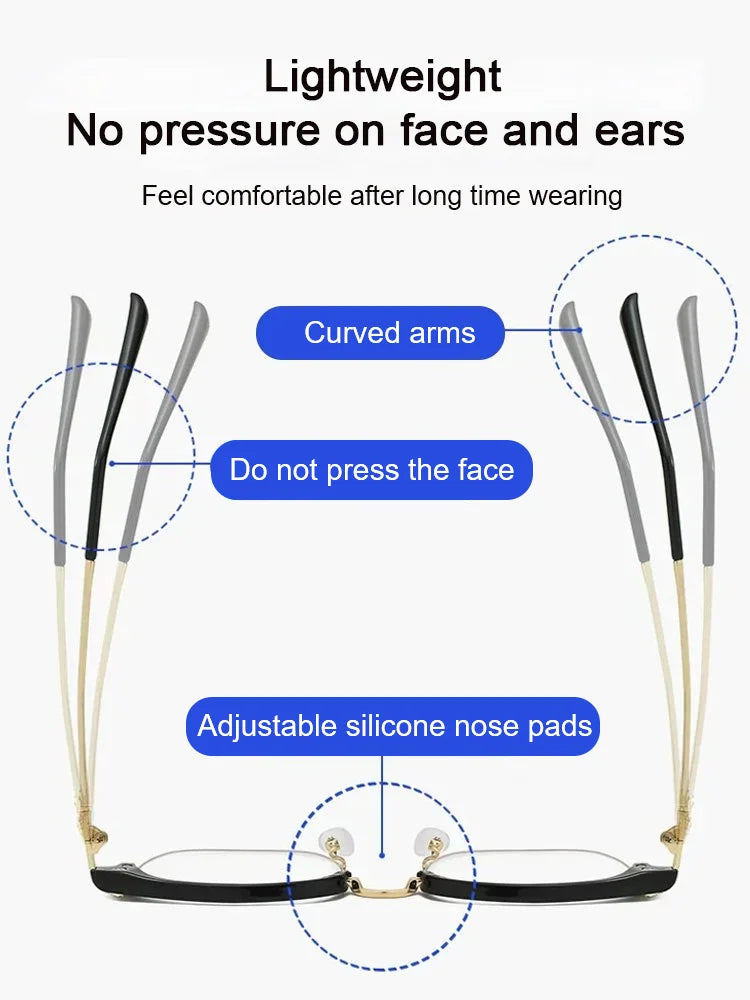 🔥 2025 Hot Sale 50% OFF🔥Ultra Light Anti Blue Presbyopic Glasses(Comes with a Free Eyewear Case)