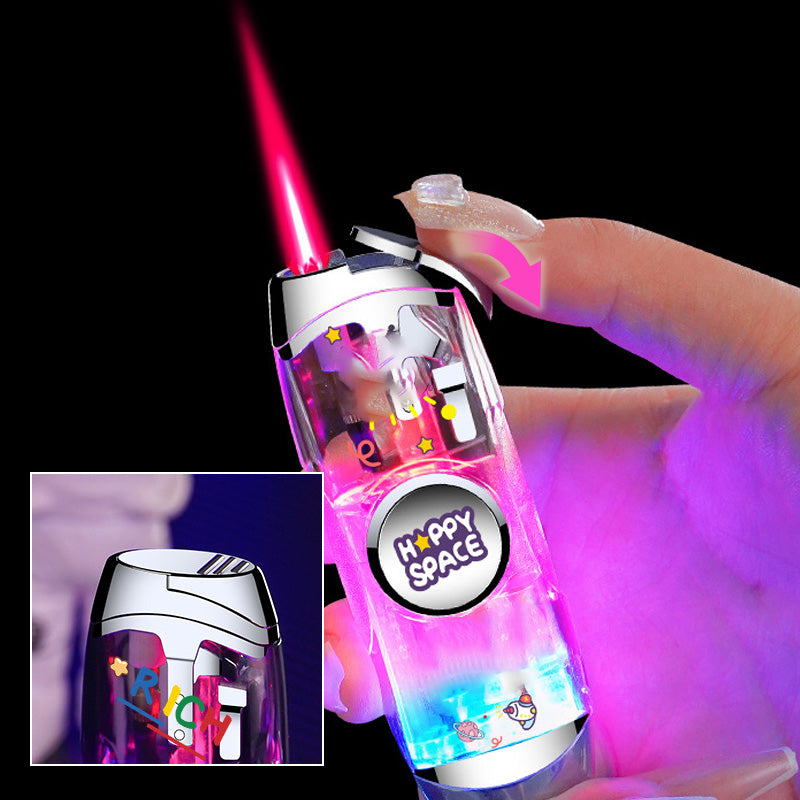 🔥New Hot Selling❤️🔥 Creative Spinning Gyro Windproof Lighter