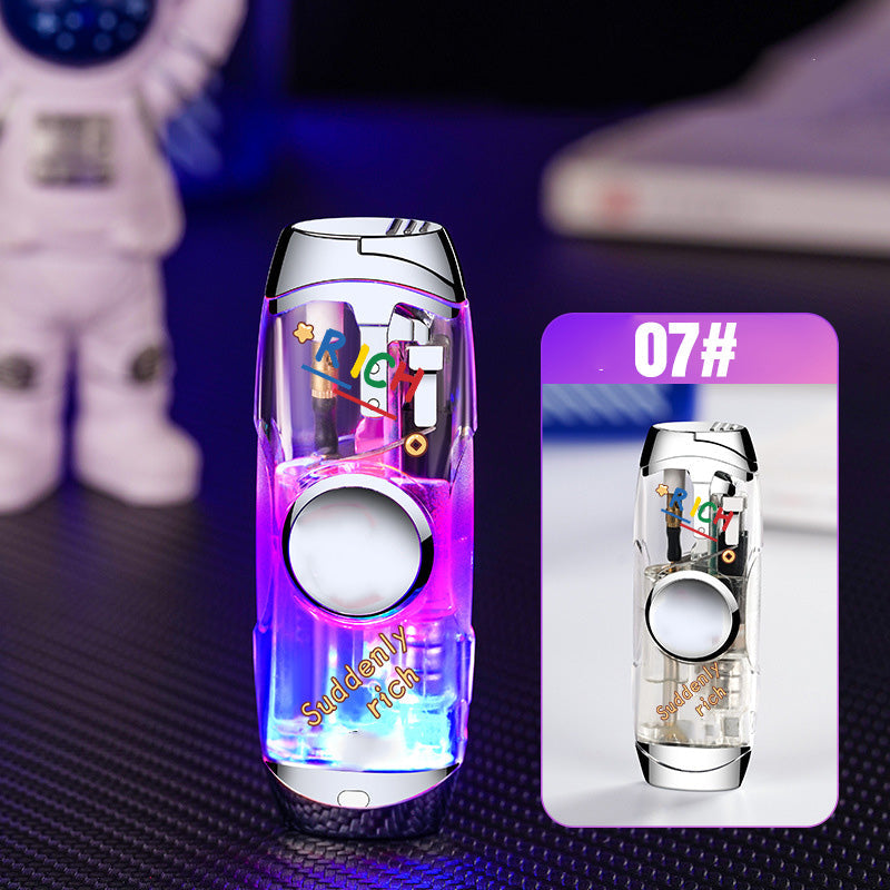 🔥New Hot Selling❤️🔥 Creative Spinning Gyro Windproof Lighter