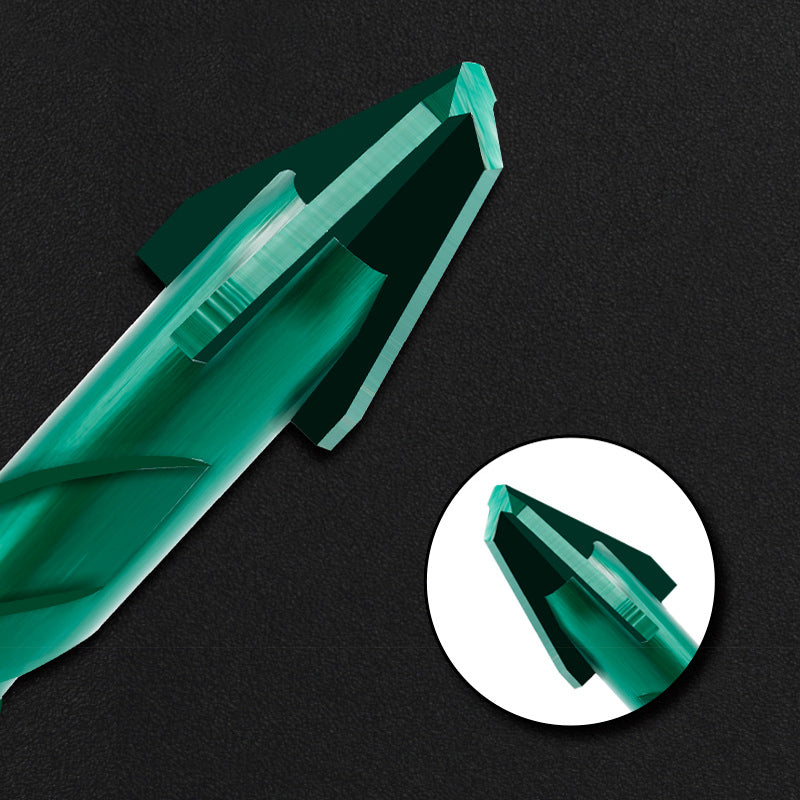 Multi-purpose Superhard Crooked Head Drill