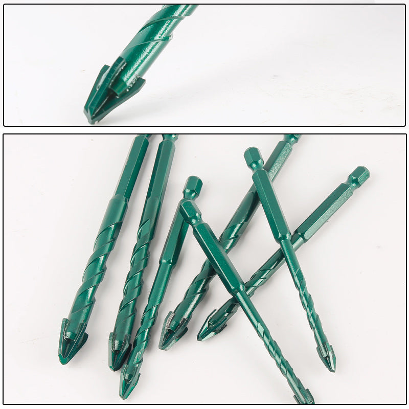 Multi-purpose Superhard Crooked Head Drill