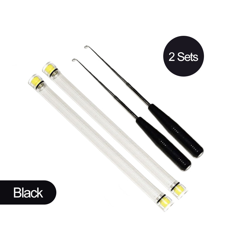 Fishing Metal Hook Remover with Clear Storage Tube