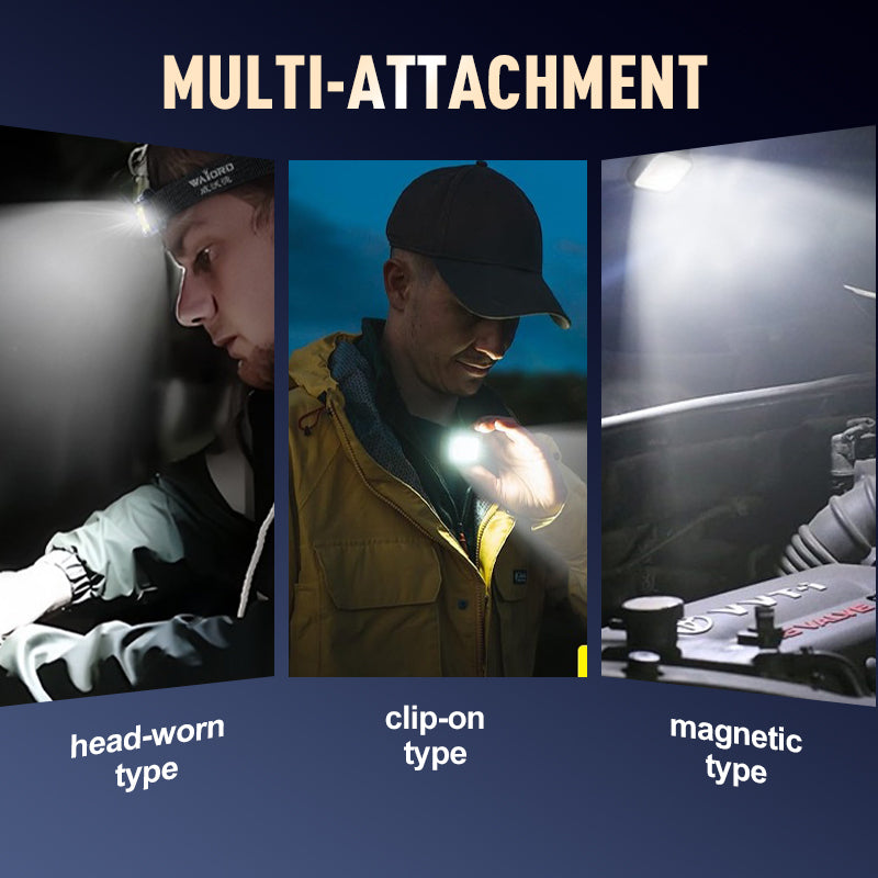 💥New Hot Listing! 🔥Portable Multi-Function Magnetic Light ~ Suitable for work, outdoor, night running, fishing various occasions 🚀⏳Time Special: 50% —✈️Free Shipping 📦