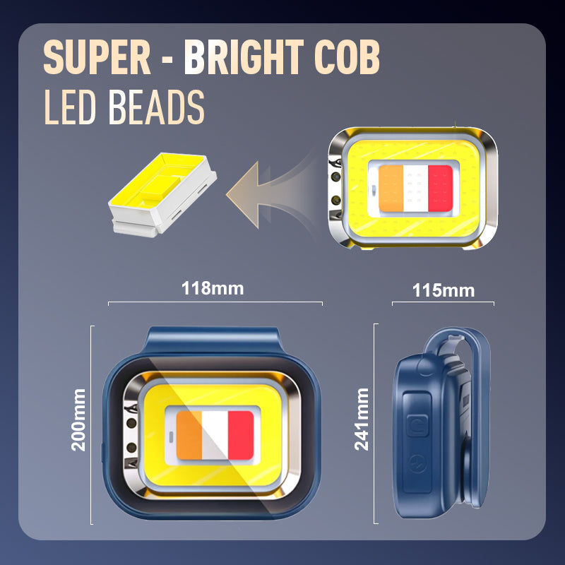 💥New Hot Listing! 🔥Portable Multi-Function Magnetic Light ~ Suitable for work, outdoor, night running, fishing various occasions 🚀⏳Time Special: 50% —✈️Free Shipping 📦