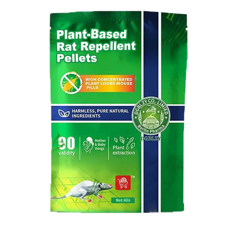 Plant-Based Rat Repellent Pellets