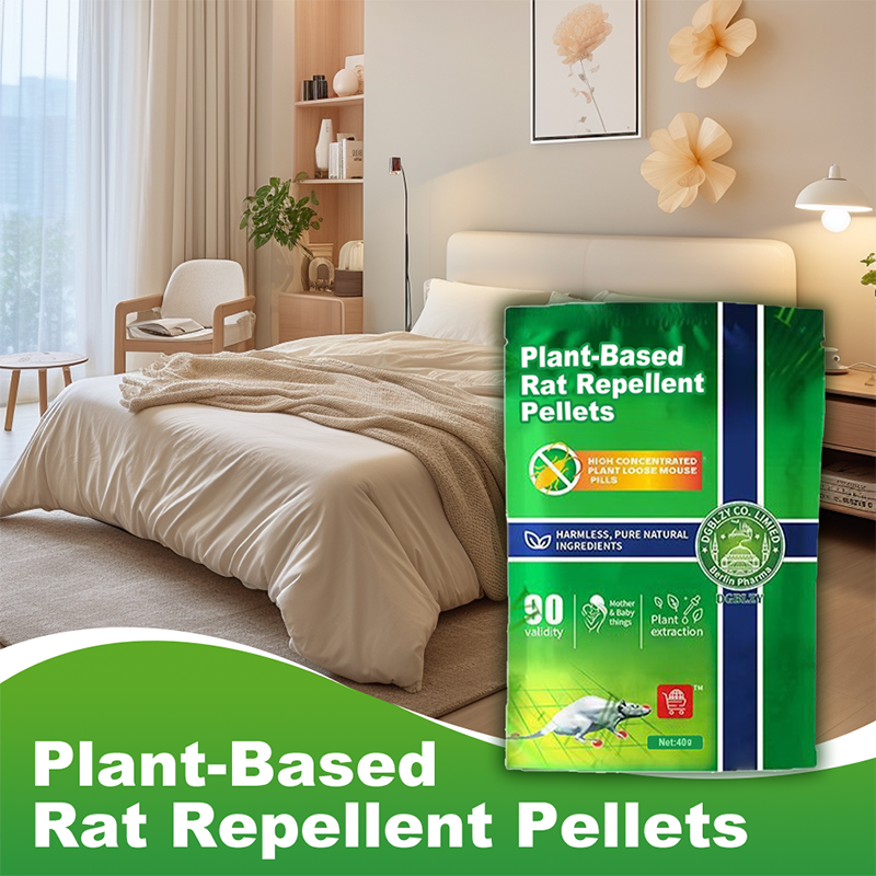 Plant-Based Rat Repellent Pellets