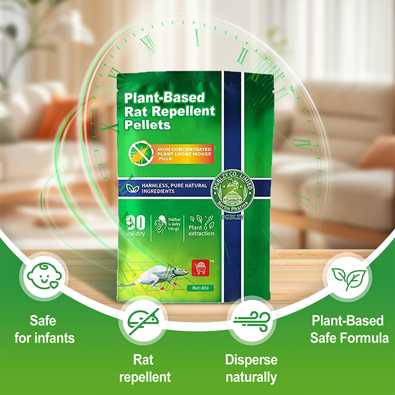 Plant-Based Rat Repellent Pellets