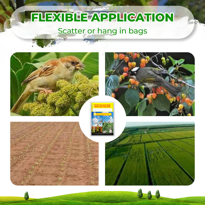 Effective Safe Bird Repellent Pouches