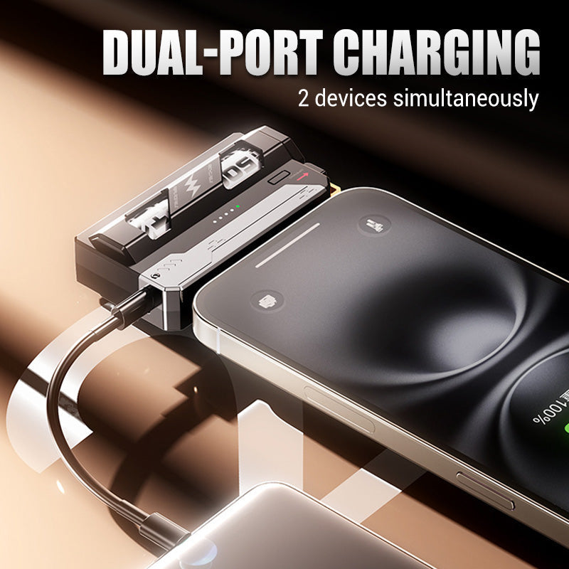 🔥LAST DAY PROMOTION - 50%OFF🔥Portable Power Bank with Replaceable Battery
