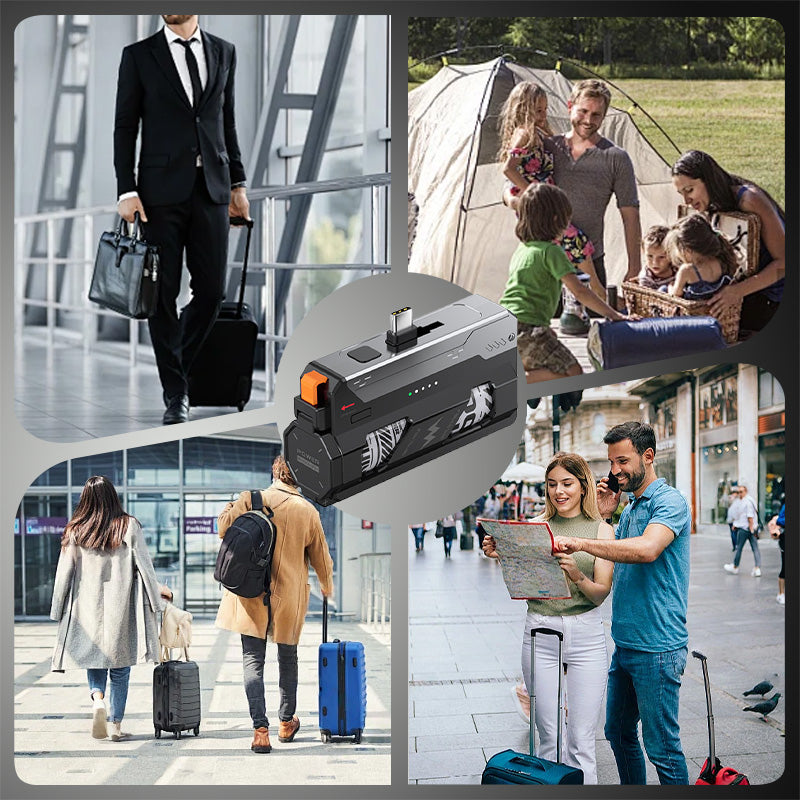 🔥LAST DAY PROMOTION - 50%OFF🔥Portable Power Bank with Replaceable Battery