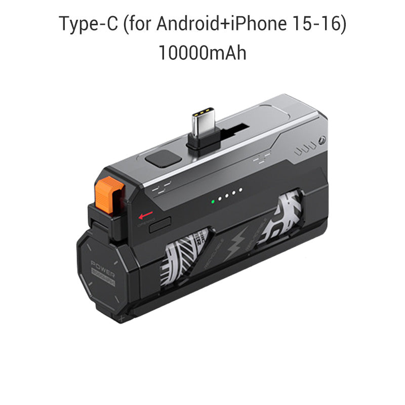 🔥LAST DAY PROMOTION - 50%OFF🔥Portable Power Bank with Replaceable Battery