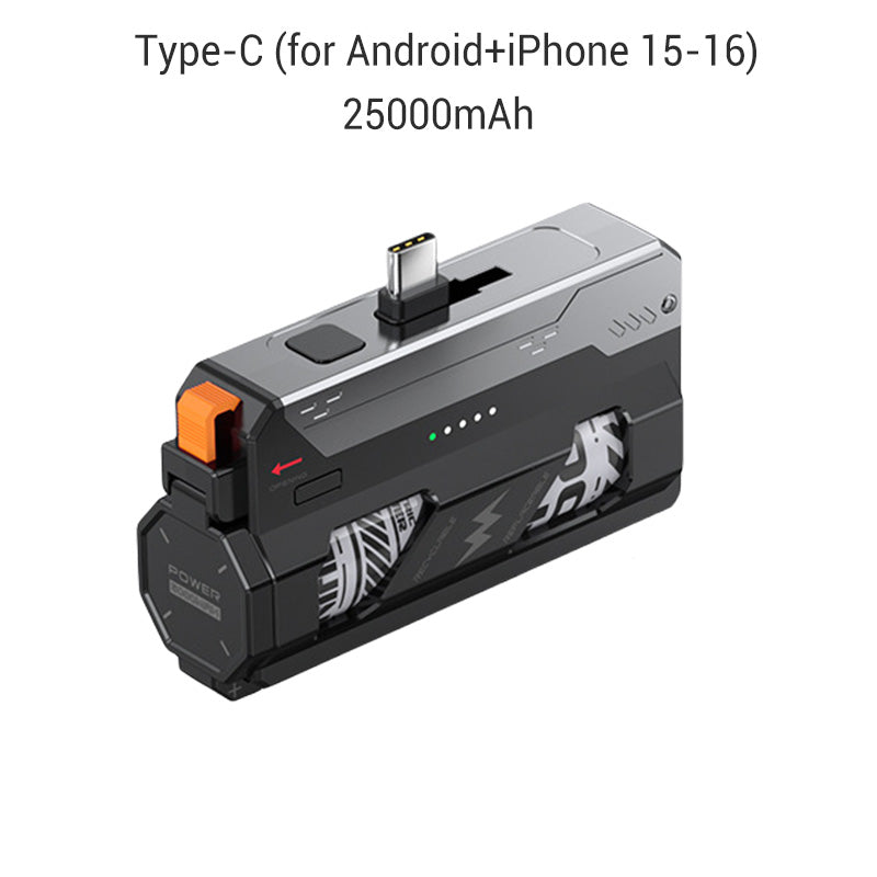 🔥LAST DAY PROMOTION - 50%OFF🔥Portable Power Bank with Replaceable Battery