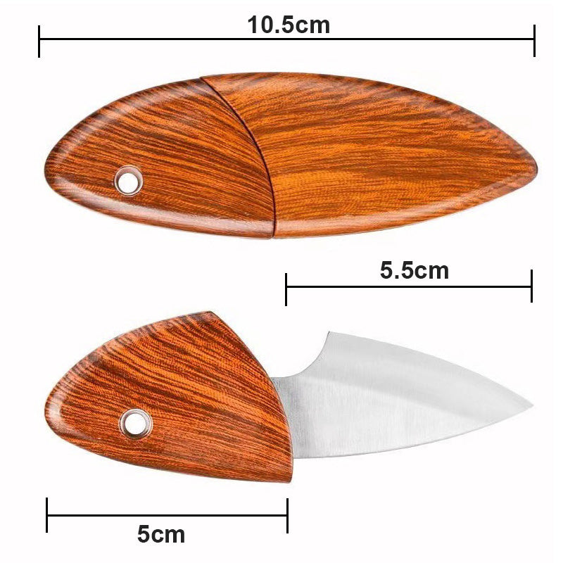 Mini Folding Knife for Outdoors – Sharp and Versatile for Meat and Fruit