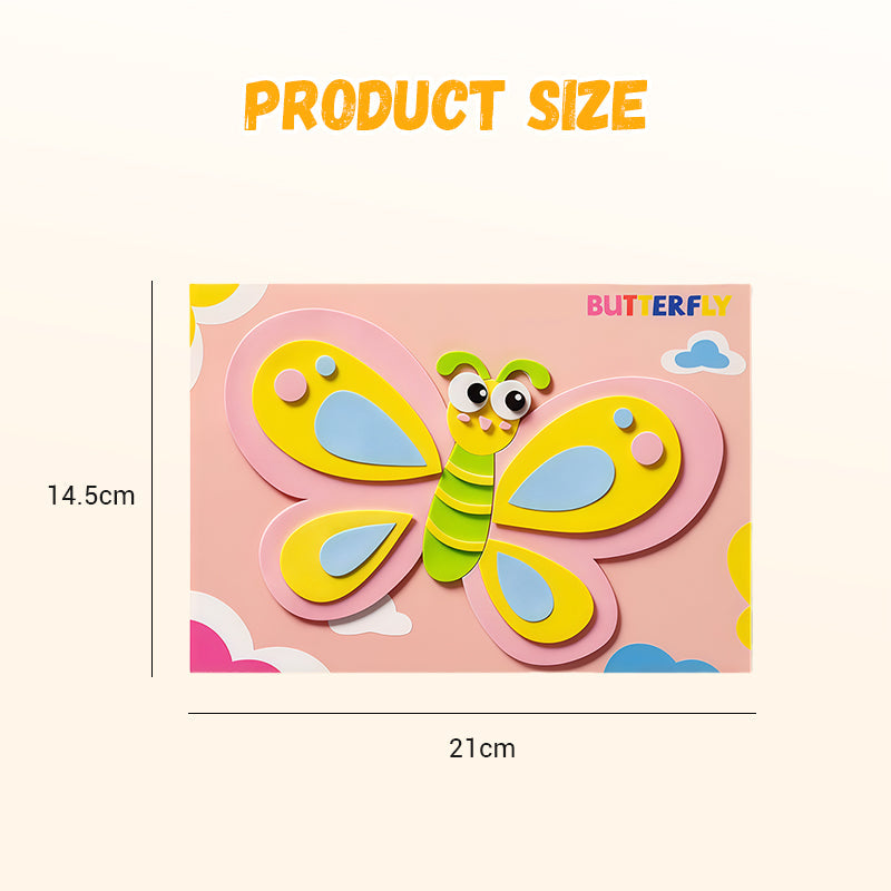 🧩🧩Children’s DIY 3D EVA Sticker Craft