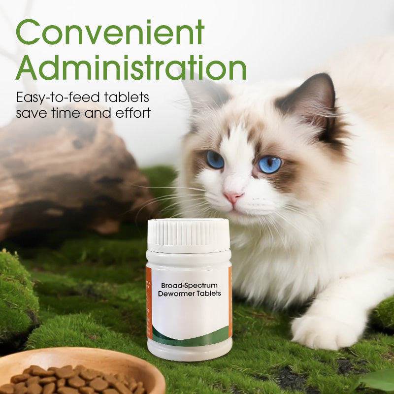 100-Piece Broad-Spectrum Dewormer Tablets