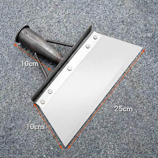 Multifunctional cleaning shovel