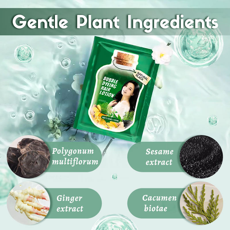 🎊Limited Time Offer🎊 Plant Bubble Hair Dye Shampoo
