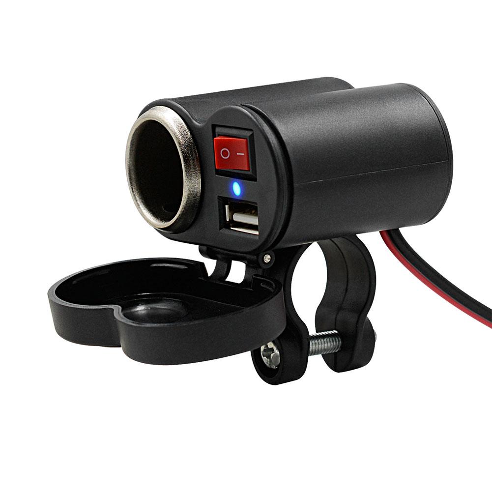 USB charger cigarette lighter combo