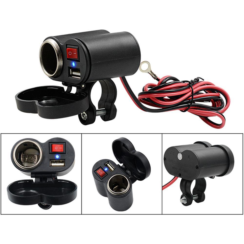 USB charger cigarette lighter combo