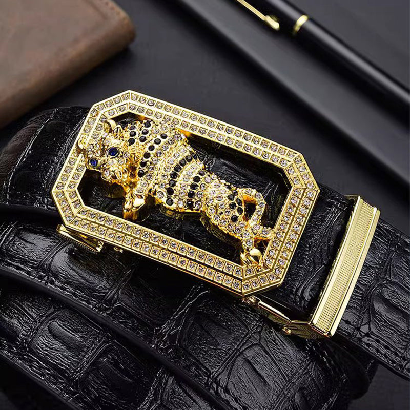 Men's Twelve Zodiac Durable Belt with Rhinestone(Great Sale⛄BUY 2 Get 10% OFF)
