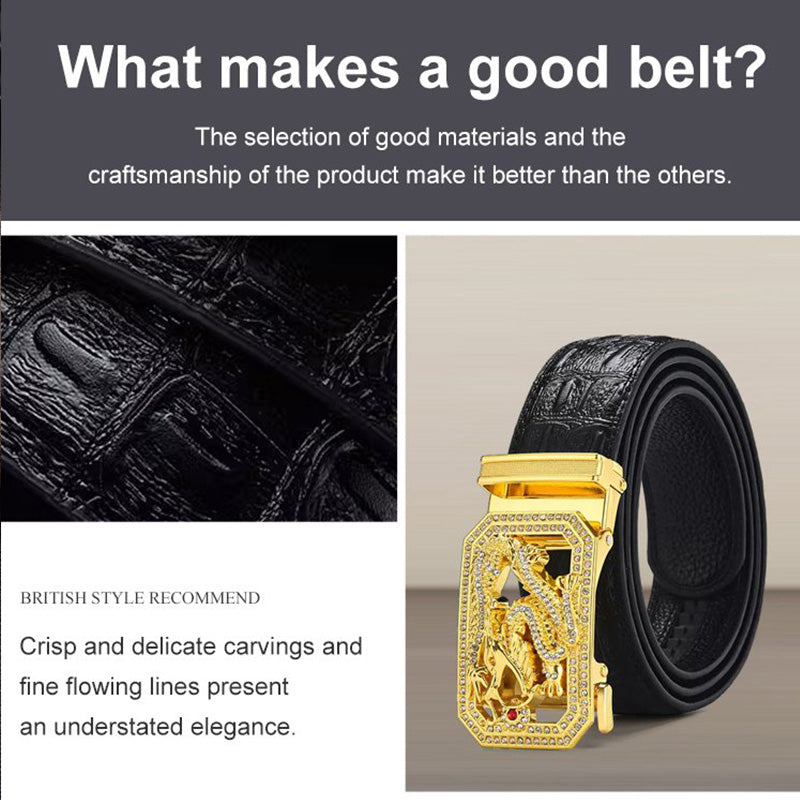 Men's Twelve Zodiac Durable Belt with Rhinestone(Great Sale⛄BUY 2 Get 10% OFF)