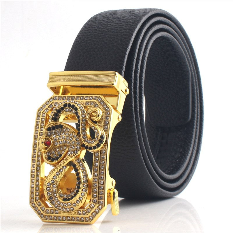 Men's Twelve Zodiac Durable Belt with Rhinestone(Great Sale⛄BUY 2 Get 10% OFF)