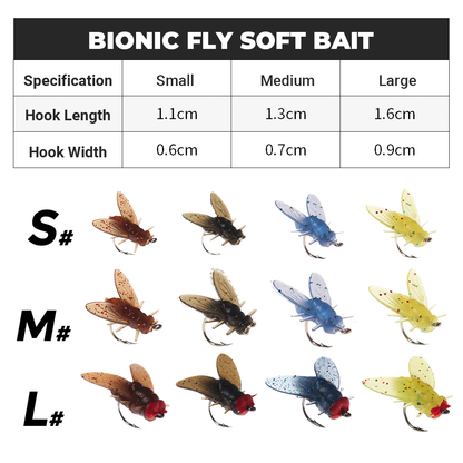Bionic Flies Fishing Lure