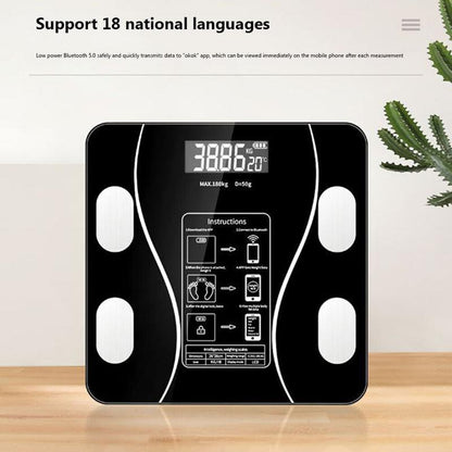 🥳2026 HOT SALE🥳💞50K+ SOLD!👵❤️ 57% OFF! Smart Body Fat Scale – Know your numbers, track your health! Measures weight & body fat easily. Large display, auto-on. Your wellness companion. 🩺📊