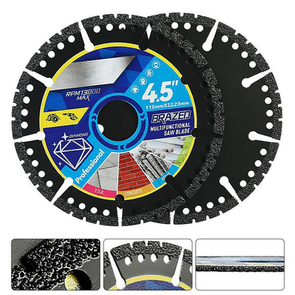 SCOMERI💎 4.5" Multi-Material Diamond Blade – Maximum Durability & Reliable Cutting 🛠️⚙️